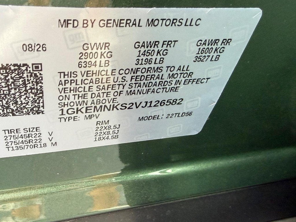 2027 GMC Acadia Elevation