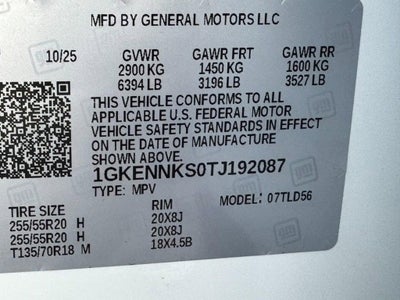 2026 GMC Acadia Elevation