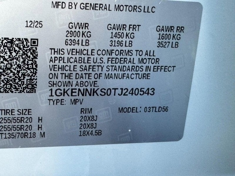 2026 GMC Acadia Elevation