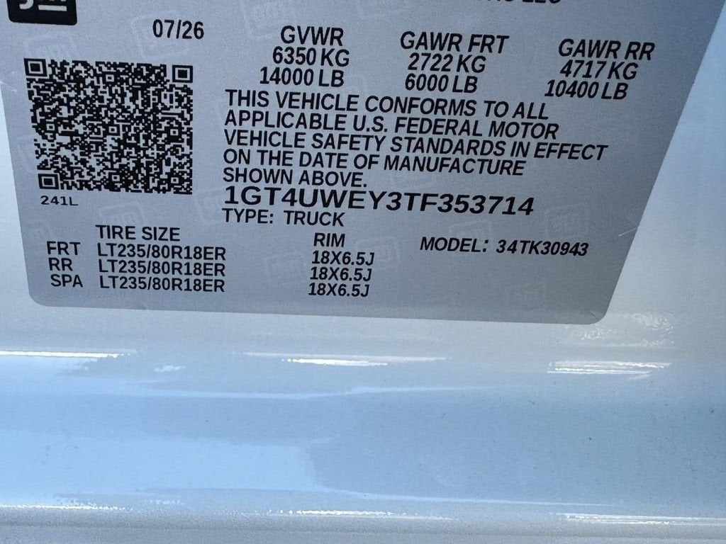 2026 GMC Sierra 3500 HD Denali DRW