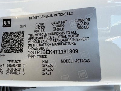 2026 GMC Canyon Elevation