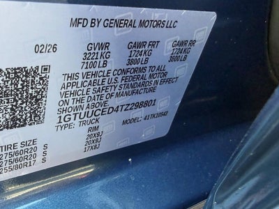 2026 GMC Sierra 1500 Elevation