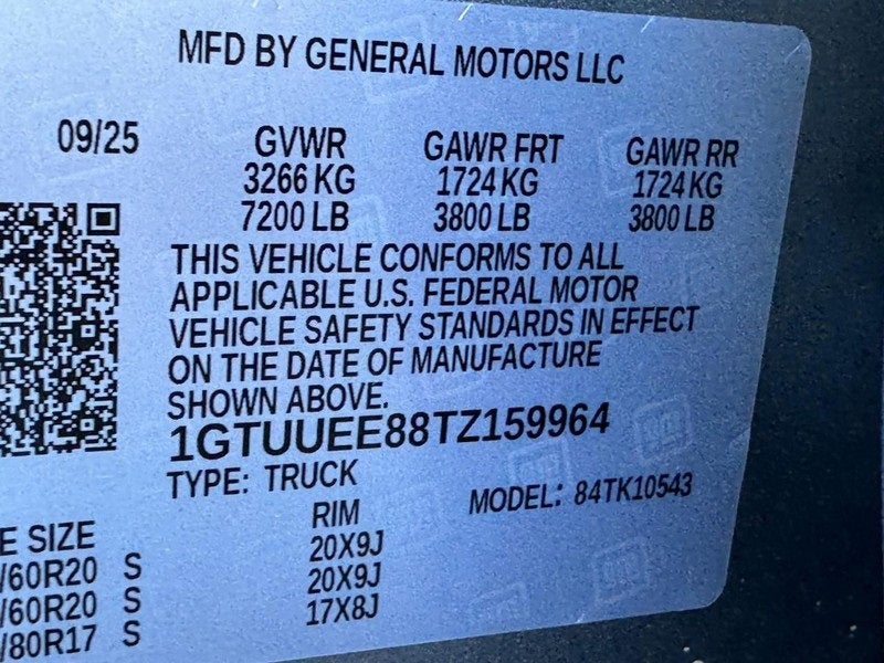 2026 GMC Sierra 1500 AT4