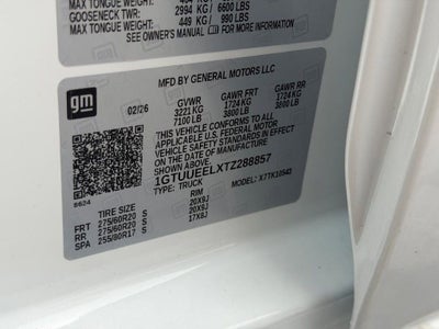 2026 GMC Sierra 1500 AT4