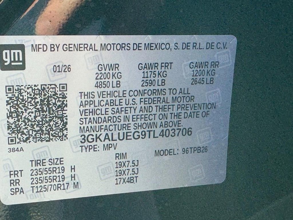 2026 GMC Terrain Elevation