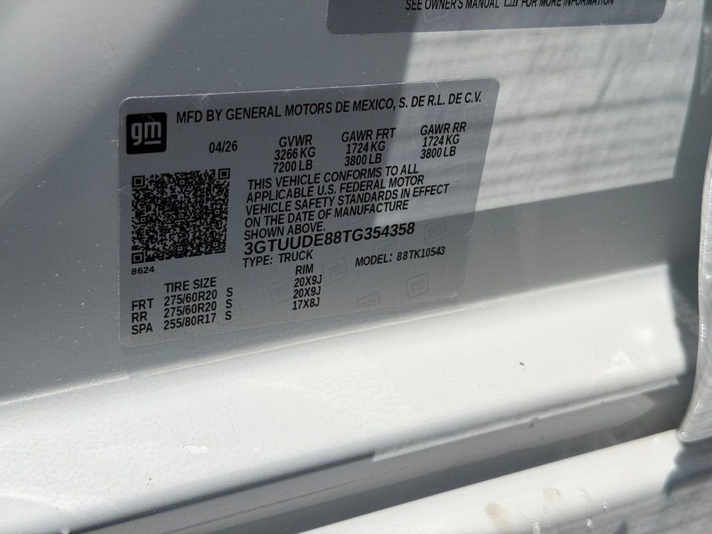 2026 GMC Sierra 1500 SLT