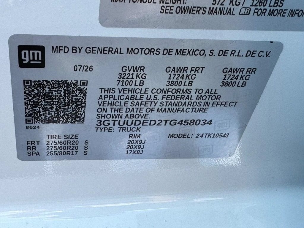 2026 GMC Sierra 1500 SLT