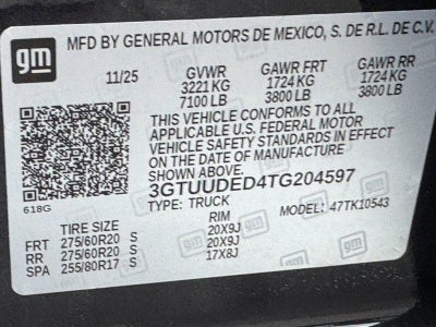 2026 GMC Sierra 1500 SLT