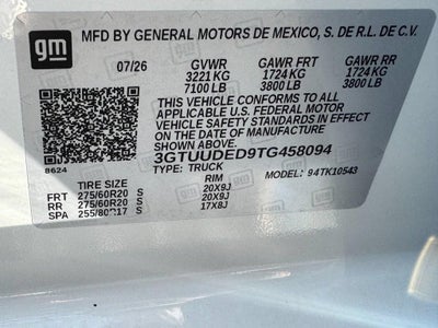2026 GMC Sierra 1500 SLT