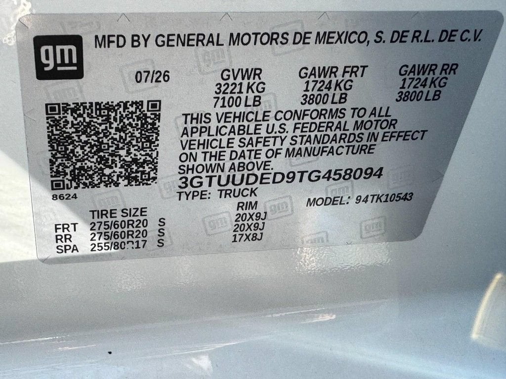 2026 GMC Sierra 1500 SLT