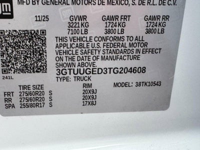 2026 GMC Sierra 1500 Denali