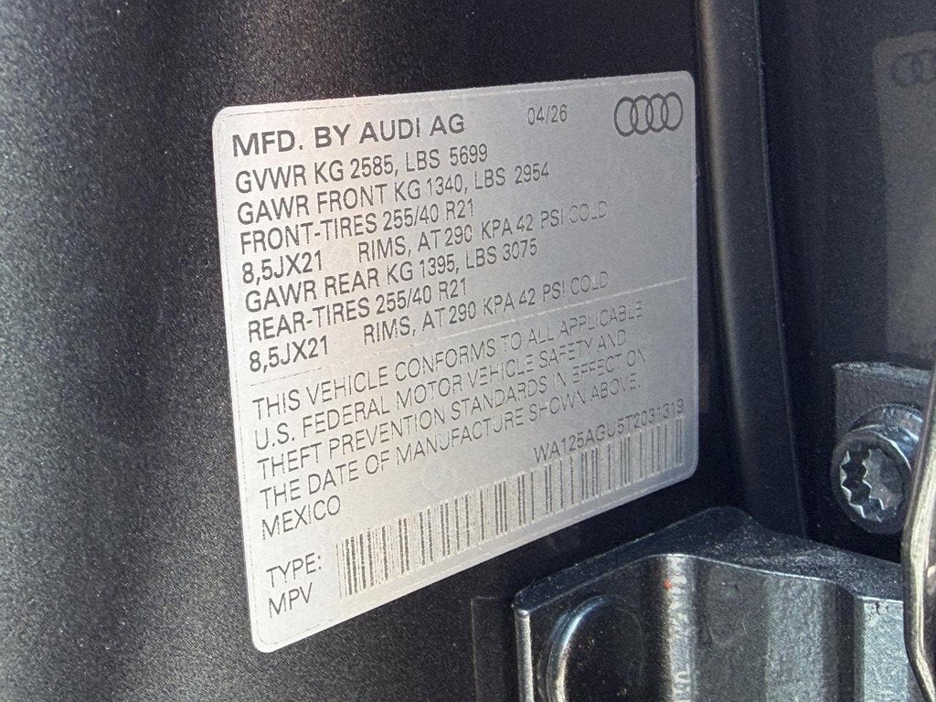 2026 Audi SQ5 Premium Plus