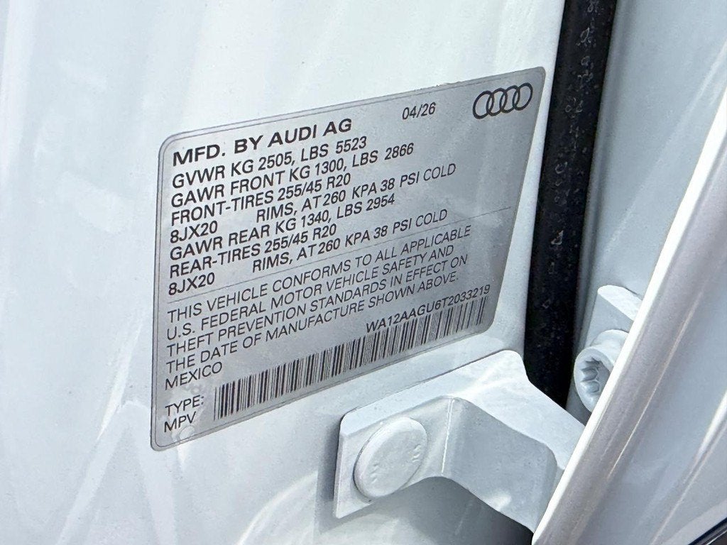 2026 Audi Q5 Premium Plus