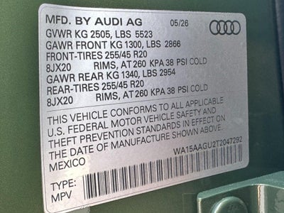 2026 Audi Q5 Premium Plus