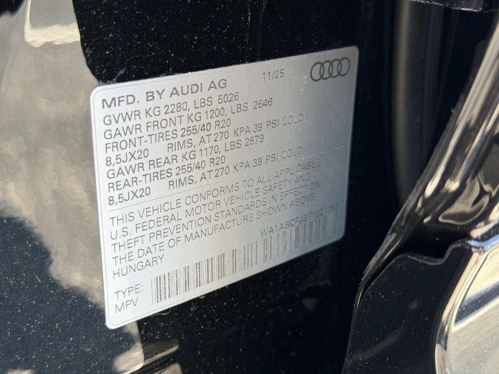 2026 Audi Q3 S line