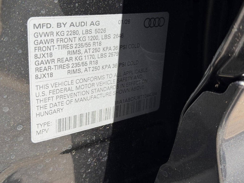 2026 Audi Q3 S line