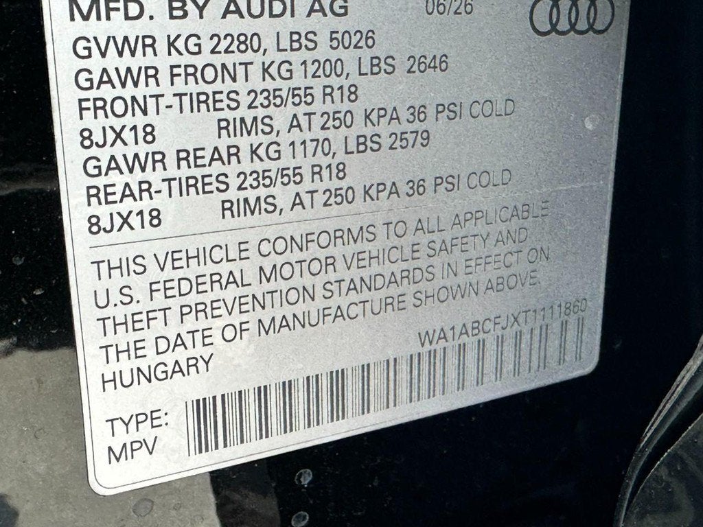 2026 Audi Q3 S line