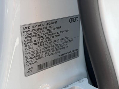 2026 Audi Q8 Premium Plus