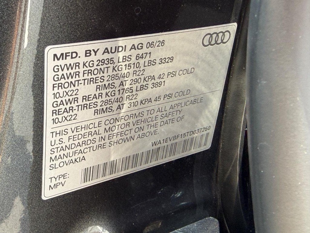 2026 Audi Q8 Premium Plus