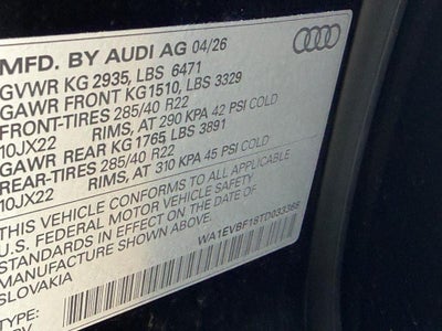 2026 Audi Q8 Premium Plus