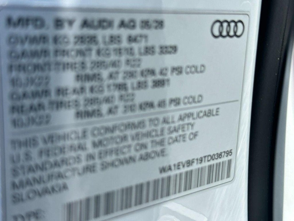2026 Audi Q8 Premium Plus