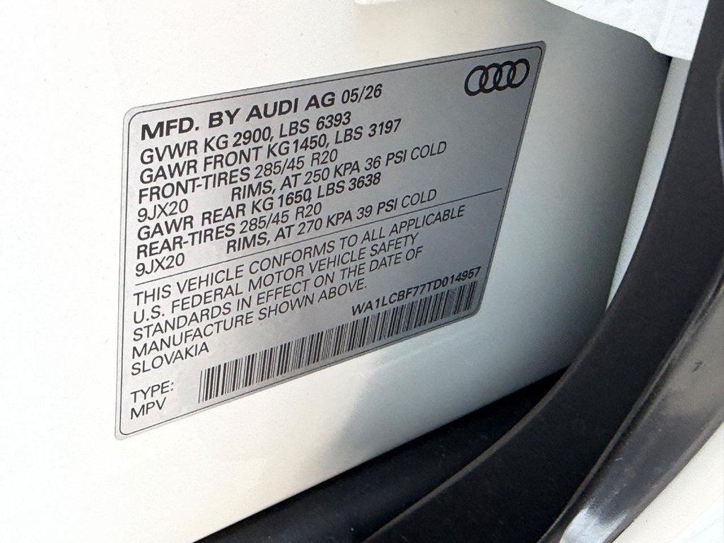 2026 Audi Q7 Premium Plus