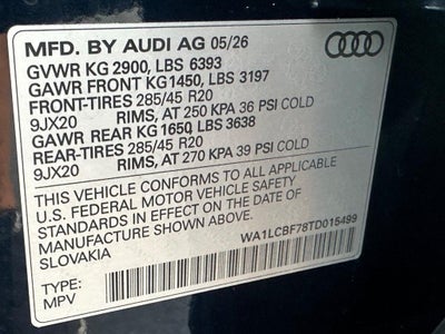 2026 Audi Q7 Premium Plus