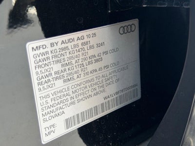 2026 Audi Q7 Premium Plus