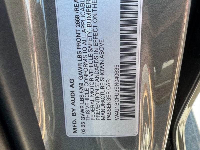 2025 Audi A5 Premium