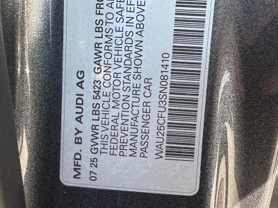 2025 Audi S5 Premium Plus