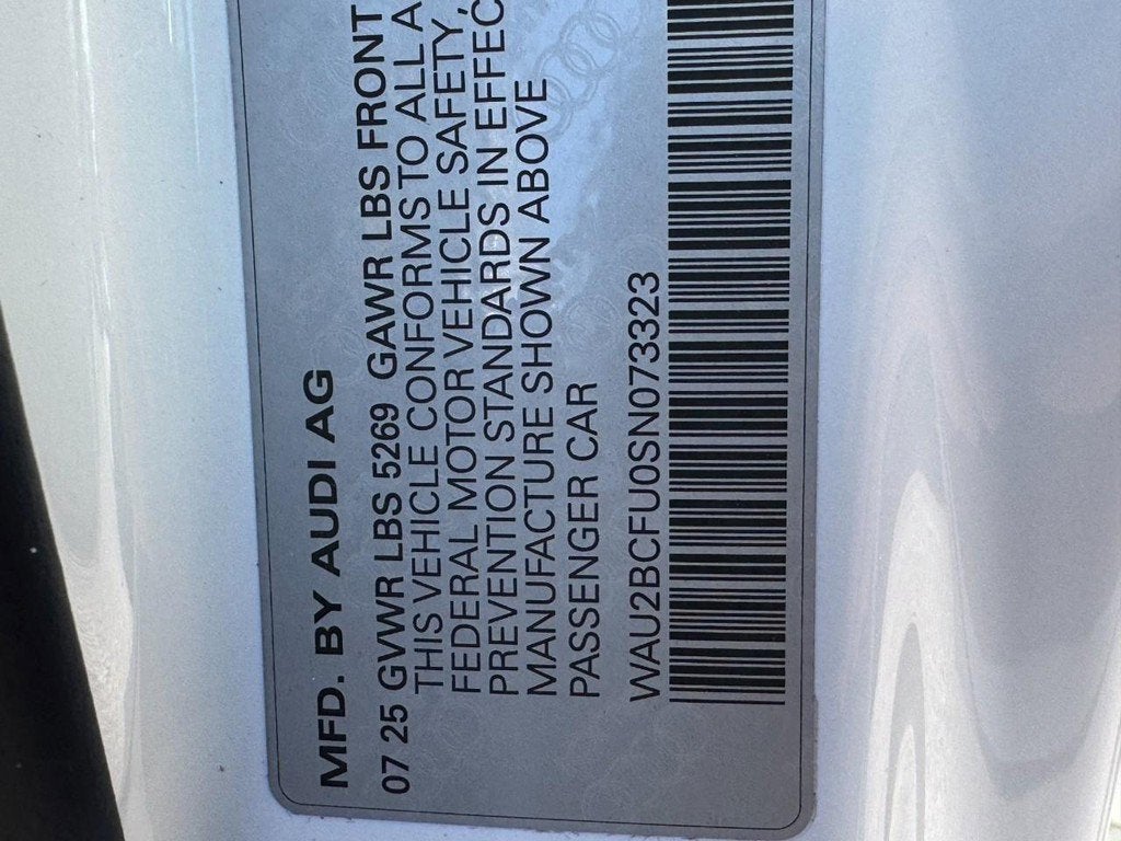 2025 Audi A5 Premium Plus