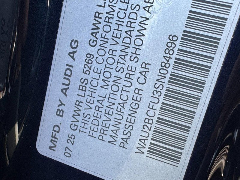 2025 Audi A5 Premium Plus