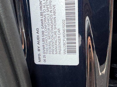 2025 Audi A5 Premium Plus
