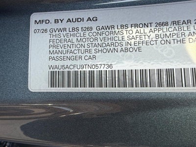 2026 Audi A5 Premium Plus