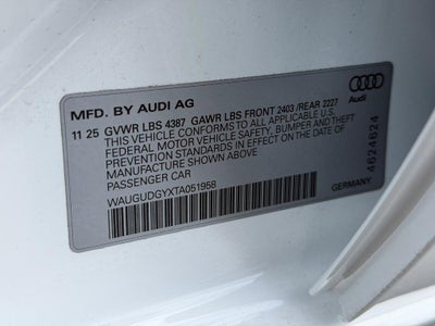 2026 Audi A3 Premium