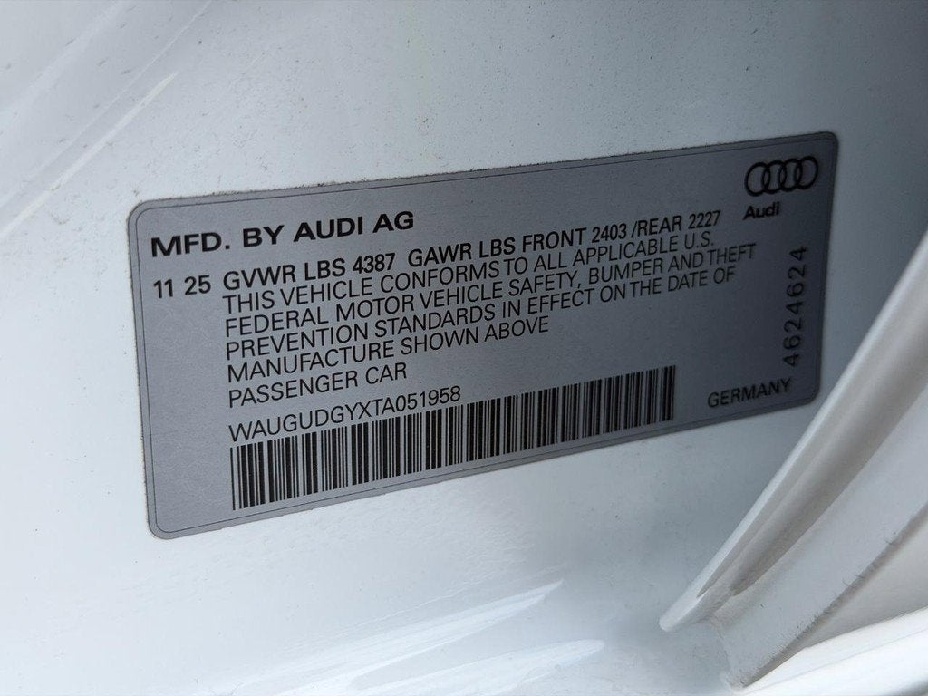 2026 Audi A3 Premium