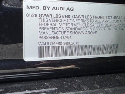 2026 Audi A8 L quattro