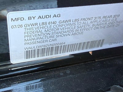 2027 Audi A8 L quattro *Ltd Avail*
