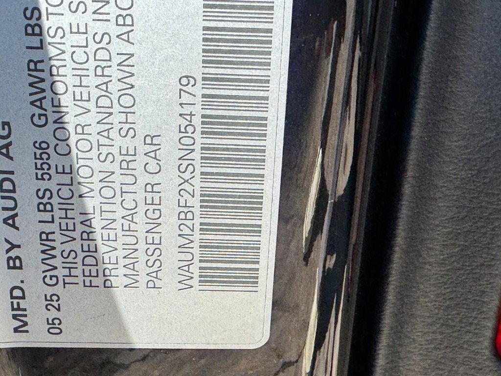 2025 Audi A6 Sedan Prestige