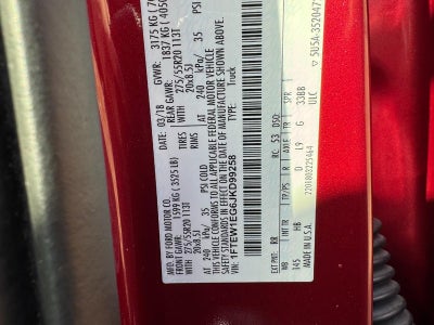 2018 Ford F-150 4WD SuperCrew Box