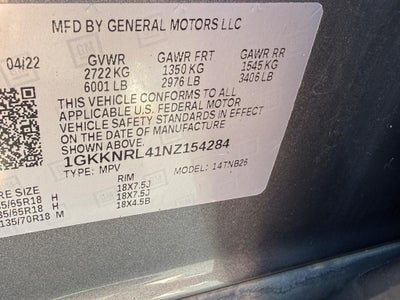 2022 GMC Acadia AWD 4dr SLE