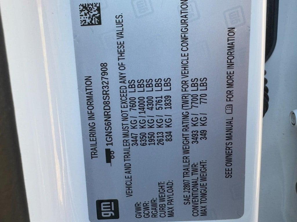 2025 Chevrolet Tahoe 4WD 4dr LT