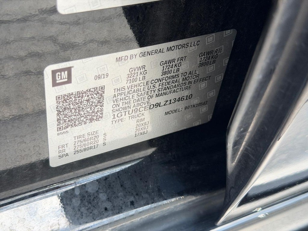 2020 GMC Sierra 1500 4WD Crew Cab 147" Elevation