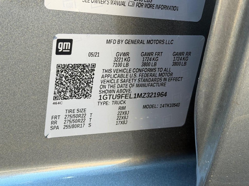 2021 GMC Sierra 1500 4WD Crew Cab 147" Denali