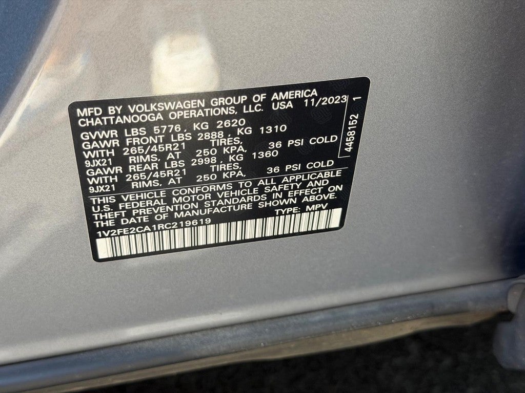 2024 Volkswagen Atlas Cross Sport 2.0T SEL Premium R-Line 4MOTION