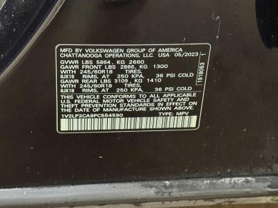 2023 Volkswagen Atlas 2.0T SE 4MOTION