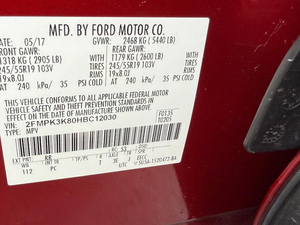 2017 Ford Edge Titanium FWD