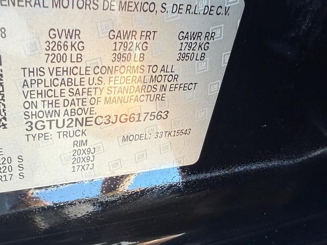 2018 GMC Sierra 1500 4WD Crew Cab 143.5" SLT