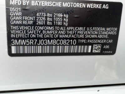 2021 BMW 3 Series 330i xDrive Sedan North America