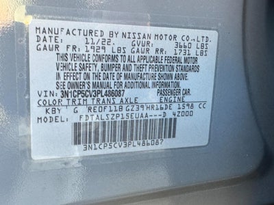 2023 Nissan Kicks SV FWD